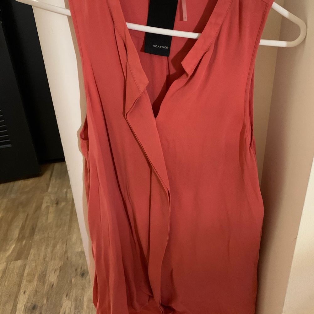 Heather high low mini dress/top